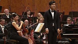 Christopher Park und Mitglieder des SWR Symphonieorchesters