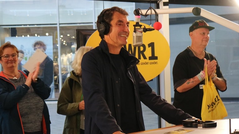 Fernsehmoderator und Komiker Klaus-Jürgen Deuser, besser bekannt als "Knacki" Deuser.