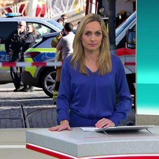 Nachrichtensprecherin Britta Krane