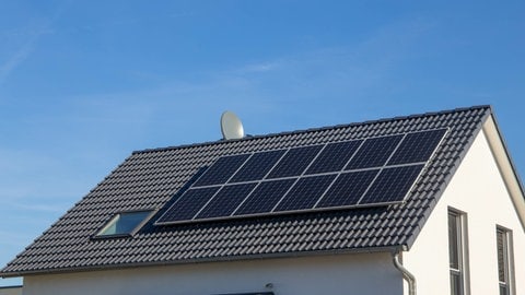 Solaranlage auf dem Dach