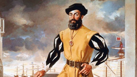 Ferdinand Magellan c. 1480-27. April 1521) war ein portugiesischer Entdecker.