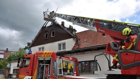 Bei einem Brand in einer alten Gastsätte in Gaildorf ist ein hoher Schaden entstanden.