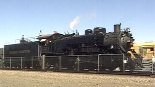 In Williams liegt der Ausgangspunkt der Reise mit dem Grand Canyon Express.