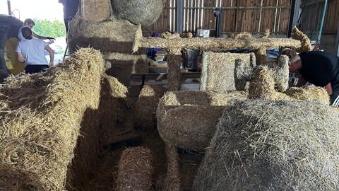Strohskulpturen Wettbewerb Höchenschwand