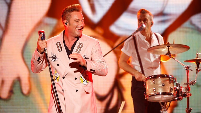Rockabilly bei „Die Beatrice Egli Show“: Dick Brave. 