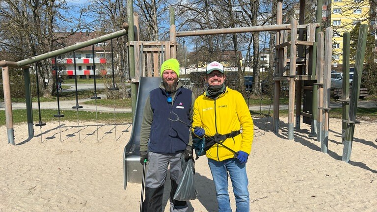 Die SWR1 Dreck weg Woche 2026. Heute in Oberndorf-Lindenhof.