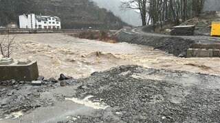 Hochwasser an der Ahr in Marienthal