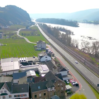 Die Hauptstraße in Hammerstein
