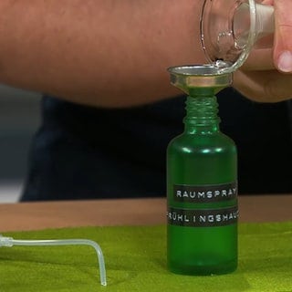 Fläschchen mit natürlichem Raumspray