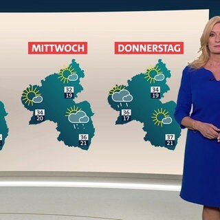 Wettersprecherin Claudia Kleinert