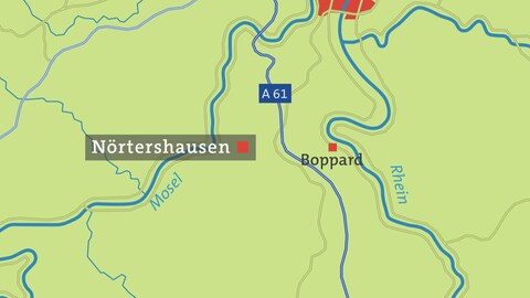 Karte von Nörtershausen