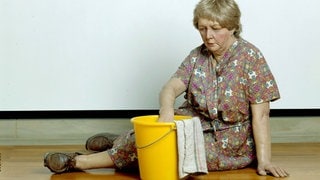 Duane Hanson, Putzfrau, 1972