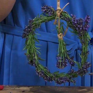 Dekoration aus Lavendel