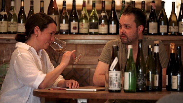 Max Goldberg und Kerstin Bauer