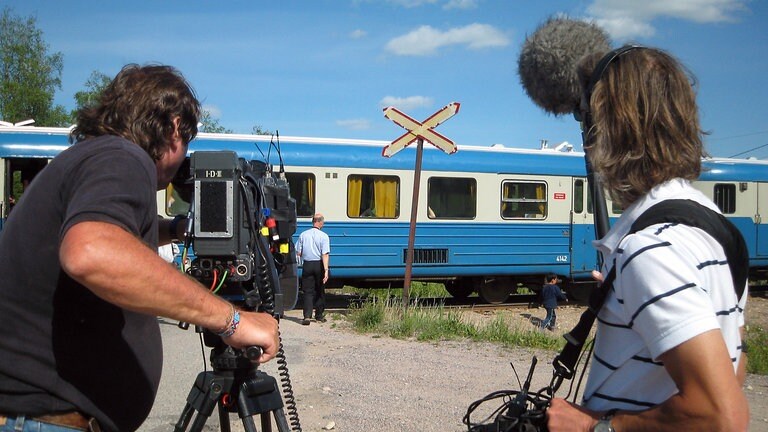 SWR Team bei den Dreharbeiten