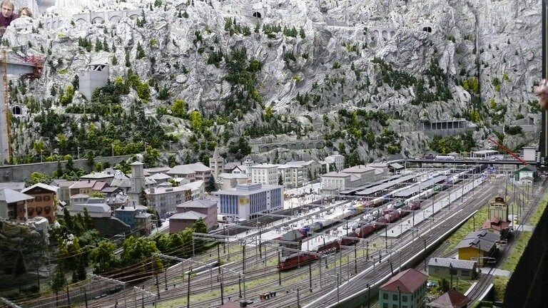 Miniatur-Wunderland Hamburg Abschnitt "Schweiz"