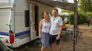 Camping ist Freiheit. Das ist das Motto von Renate und Lothar.