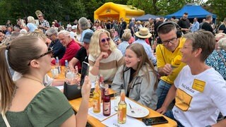 Die 100. Ausgabe des SWR1 Heimspiels in Schwegenheim