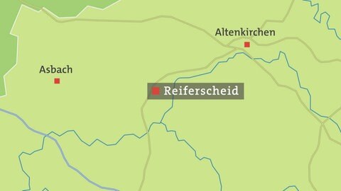 Reiferscheid - Karte