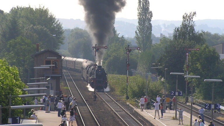 Impressionen der 15 Jahre Eisenbahn-Romantik-Sonderfahrt