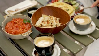 Brunchauwahl im Café Ava Arthouse