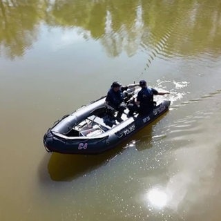 Polizei auf See nähe Weitefeld