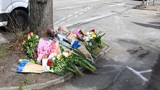 Unfallstelle in Ludwigsburg. Hier starben zwei Frauen nach einem mutmaßlich illegalen Autorennen. (Archivbild)