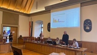 Oberbürgermeister Harry Mergel (SPD) hat am Montag in Heilbronn die Ergebnisse der Gemeinderatswahl verkündet.