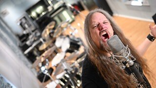 Alexander Krull in seinem Studio in Steinheim