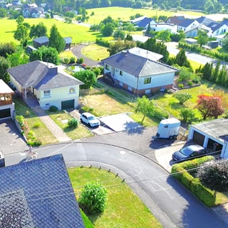 Die Ringstraße in Meudt