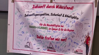 Plakat der IG Metall