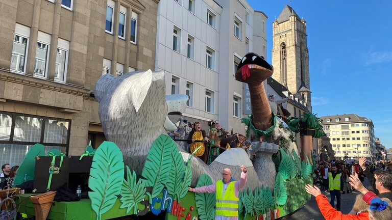 Der Rosenmontagszug in Koblenz - 2025