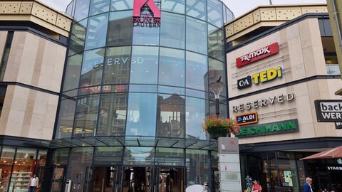 Die Mall in Kaiserslautern.