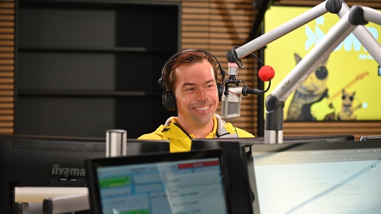 Auch wenn es für Veit Berthold und Torsten Buschmann schon um 5 Uhr losgegangen ist, die Stimmung war bestens!