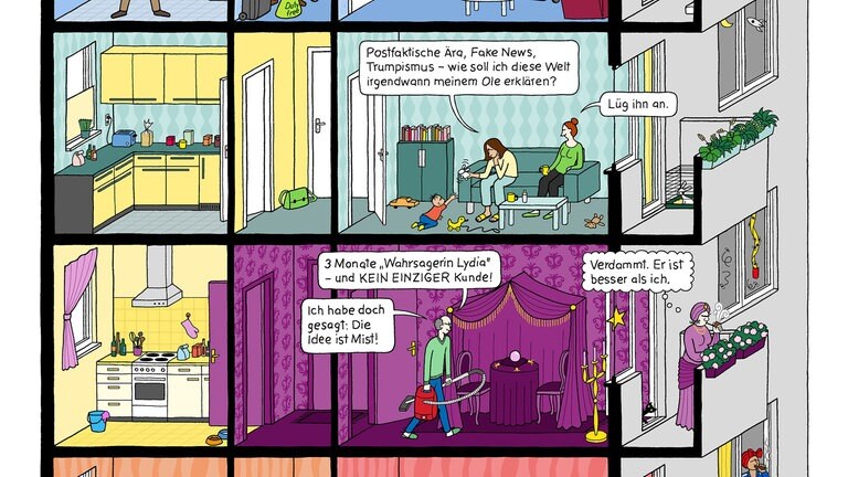 Webcomic "Das Hochhaus"