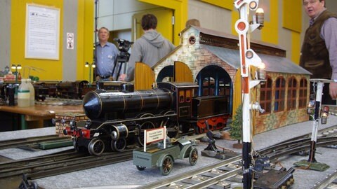 Alte Spielbahnen in Betrieb
