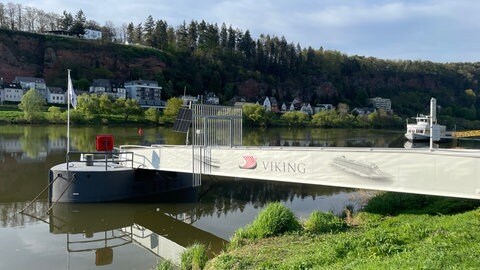 Flusskreuzfahrtschiffe legen derzeit am Hafen in Trier-Ehrang an. Doch das reiche nicht, sagt die Stadt. 