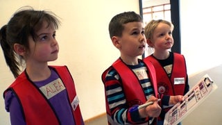 Brandschutzhelfer im Kindergarten Schatzkiste in Eggenstein-Leopoldshafen