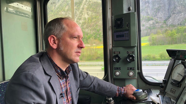 Stefan Landenberger, hauptberuflicher Lokführer 