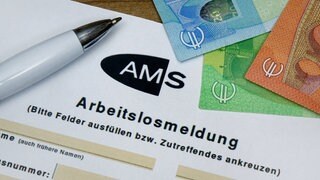 Formular der Arbeitslosmeldung