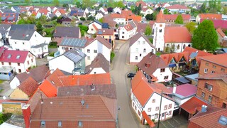 Die Hauptstraße in Ebertsheim