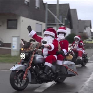 Riding Santas