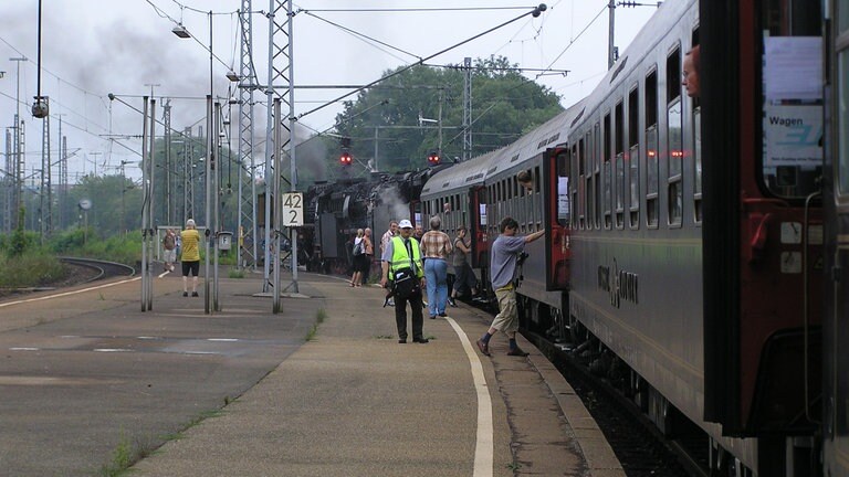 Impressionen der 15 Jahre Eisenbahn-Romantik-Sonderfahrt