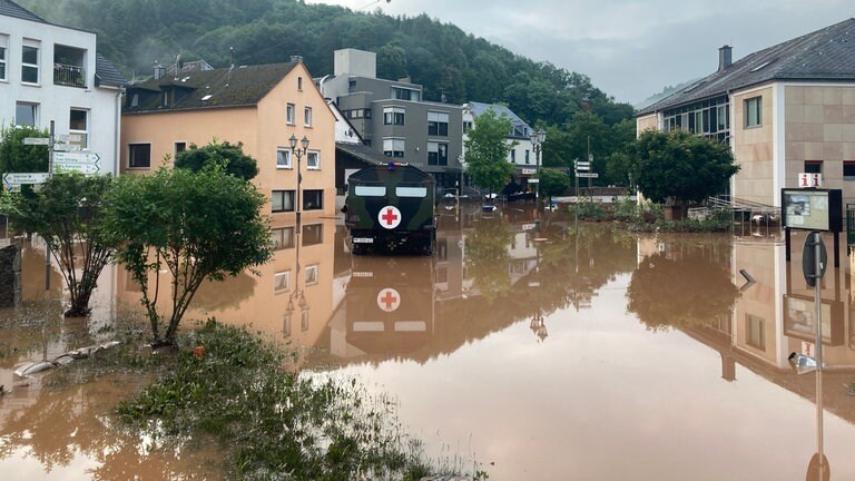 Morgendliche Aufräumarbeiten in Kordel