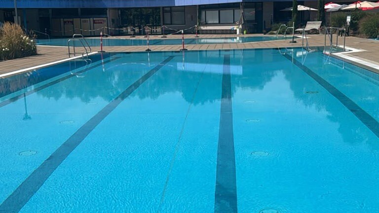 Hier ist es wieder sauber. Das lädt zum Schwimmen ein!