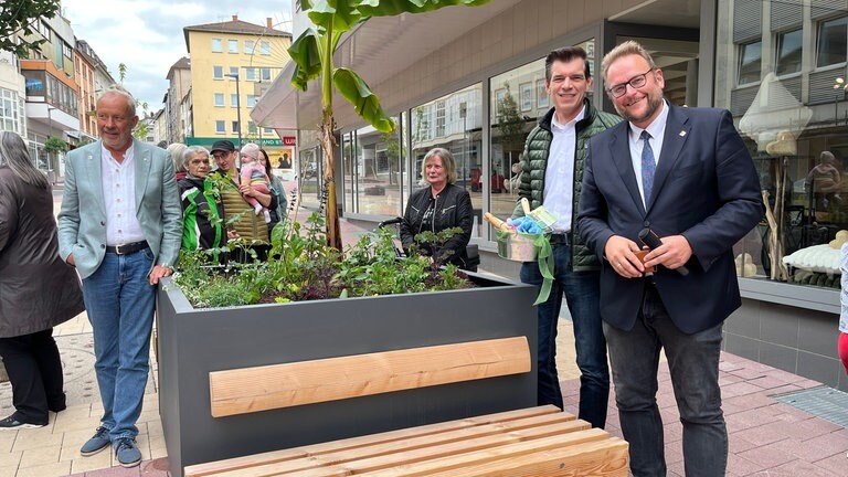 Die neu gestaltete Hauptstrasse in Pirmasens wurde eingeweiht.