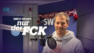 Sören Rittmeier bei seinem Besuch im Podcast-Studio von "Nur der FCK".