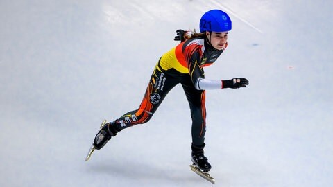 Short-Track-Athletin Sophie Dziadek