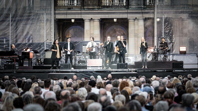 Die Premiere der Show "Viva la Vida" bei SWR1 Pop & Poesie beim SWR Sommerfestival