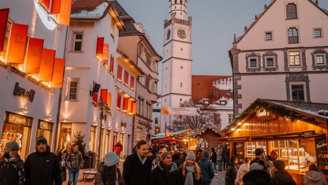 Christkindlesmarkt Ravensburg startet zum ersten Advent und ist bis kurz vor Weihnachten geöffnet